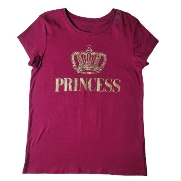 The Children's Place "Princess" T-Shirt Girls - Picture 1 of 8